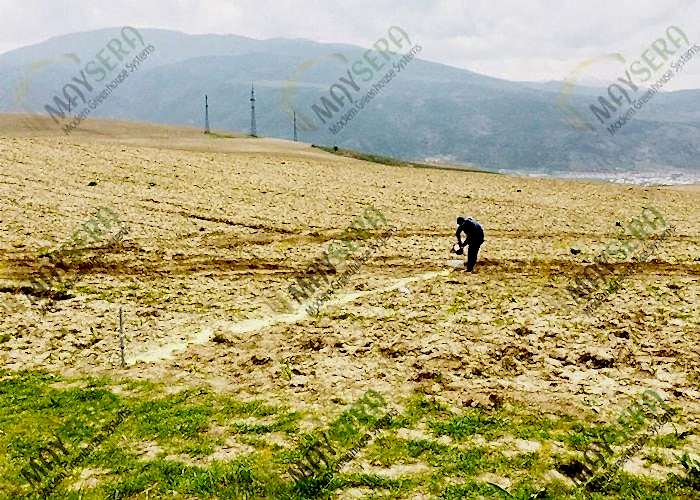 Sera Kurulumu Arazi Çalışması | MAYSERA